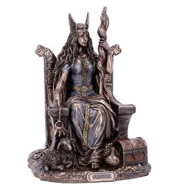 Veronese Design Frigga Noorse Godin van Wijsheid Gebronsd Beeld