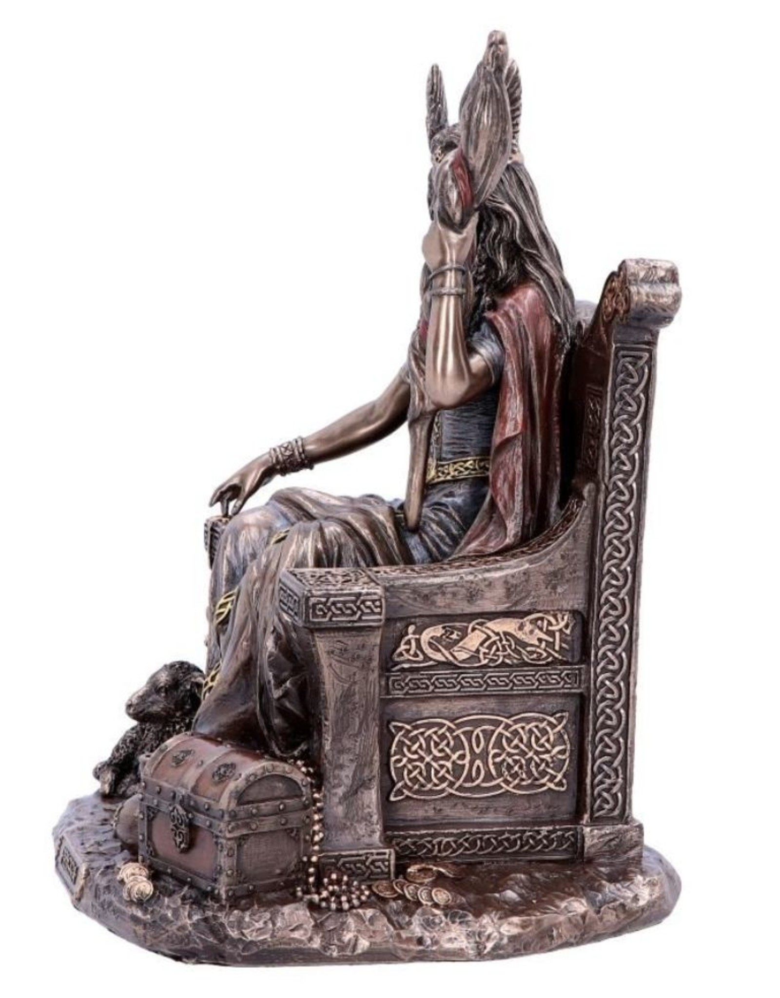 Willow Hall Giftware & Lifestyle - Frigga Norse Goddess of Wisdom Bronzed Statue
