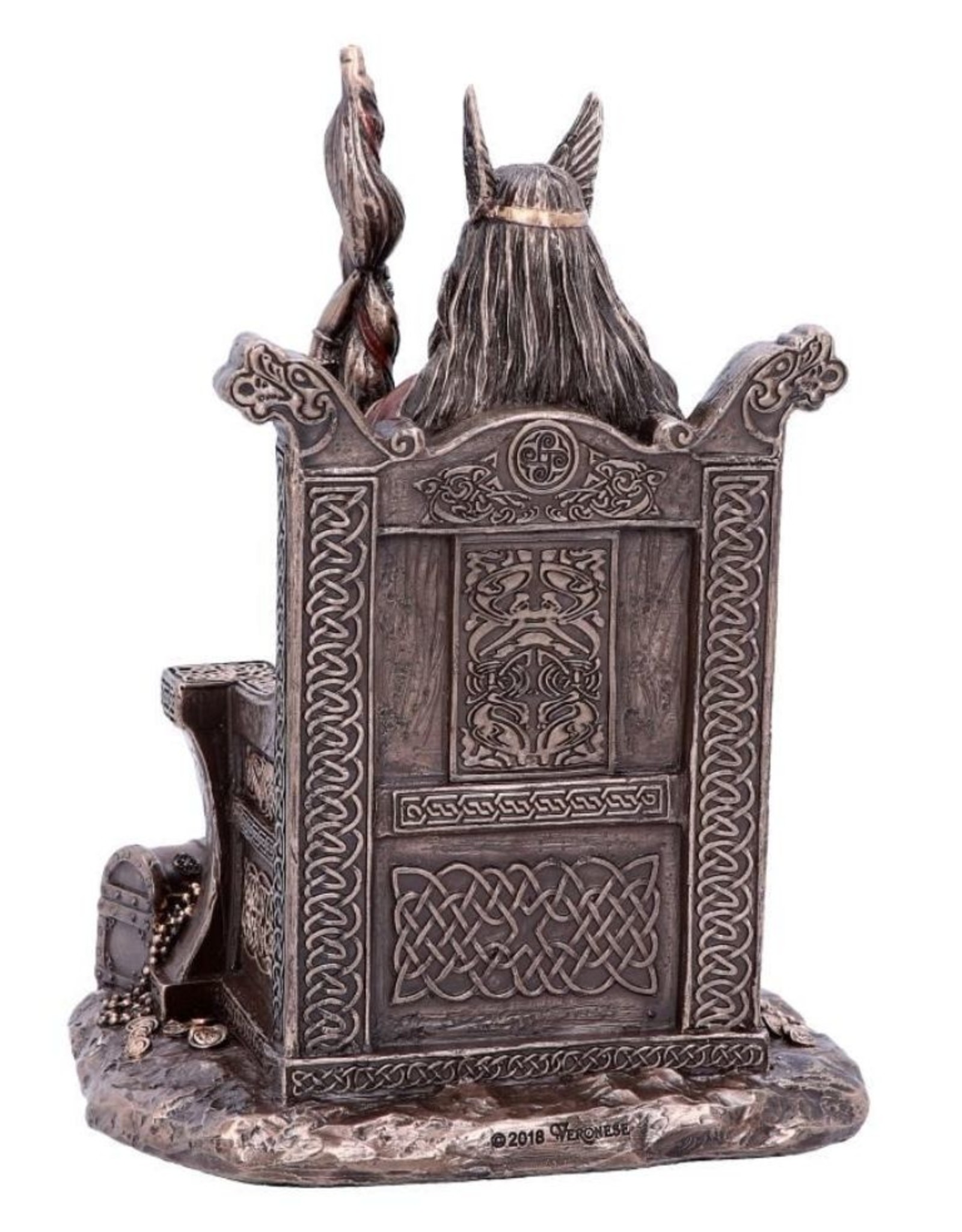 Veronese Design Giftware & Lifestyle - Frigga Noorse Godin van Wijsheid Gebronsd Beeld