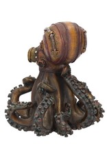 NemesisNow Giftware & Lifestyle - Octo-Steam Steampunk Octopus Inktvis Gebronsd Beeld