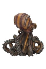 NemesisNow Giftware & Lifestyle - Octo-Steam Steampunk Octopus Inktvis Gebronsd Beeld