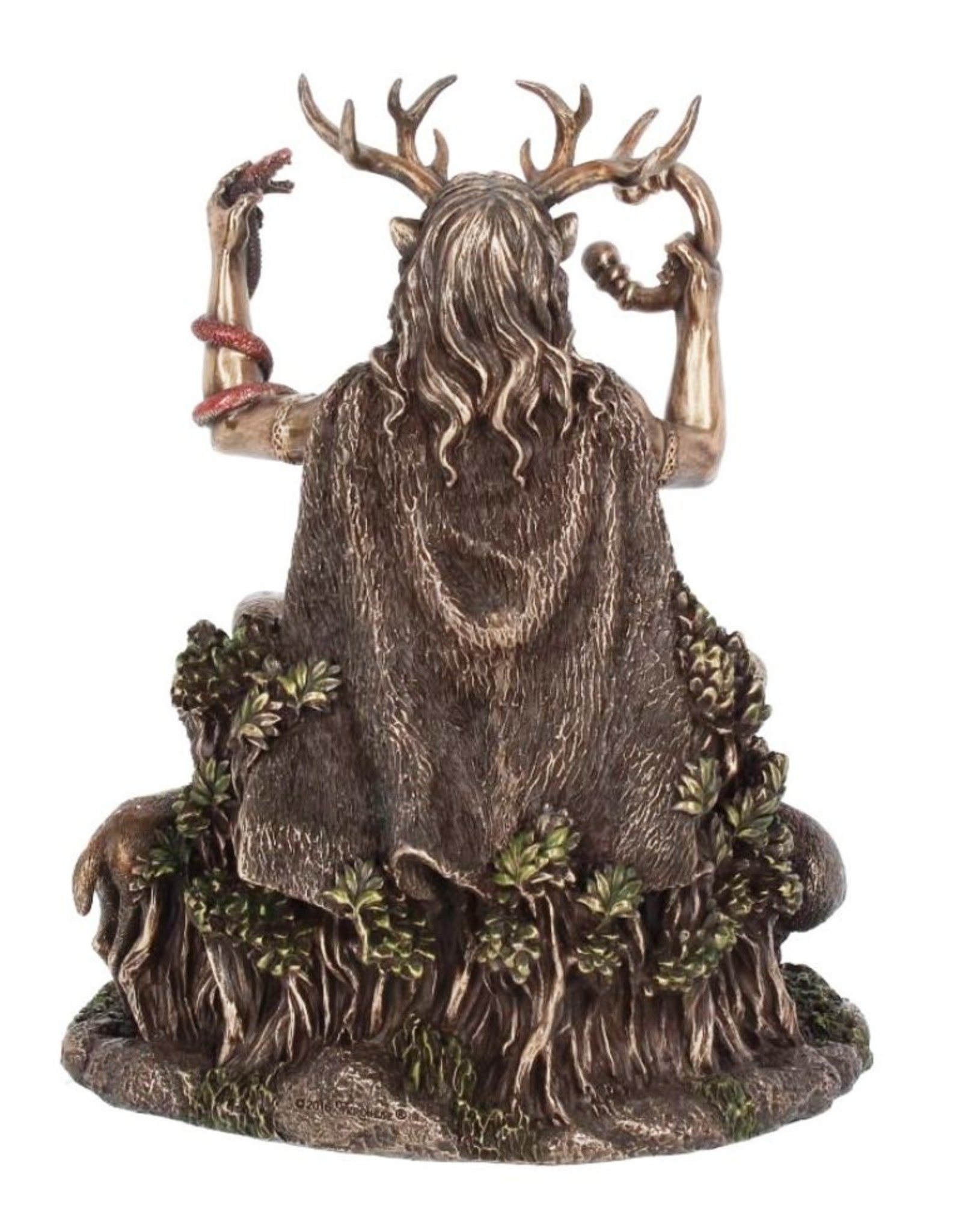 Veronese Design Giftware & Lifestyle -  Cernunnos and Animals Bronzed figurine