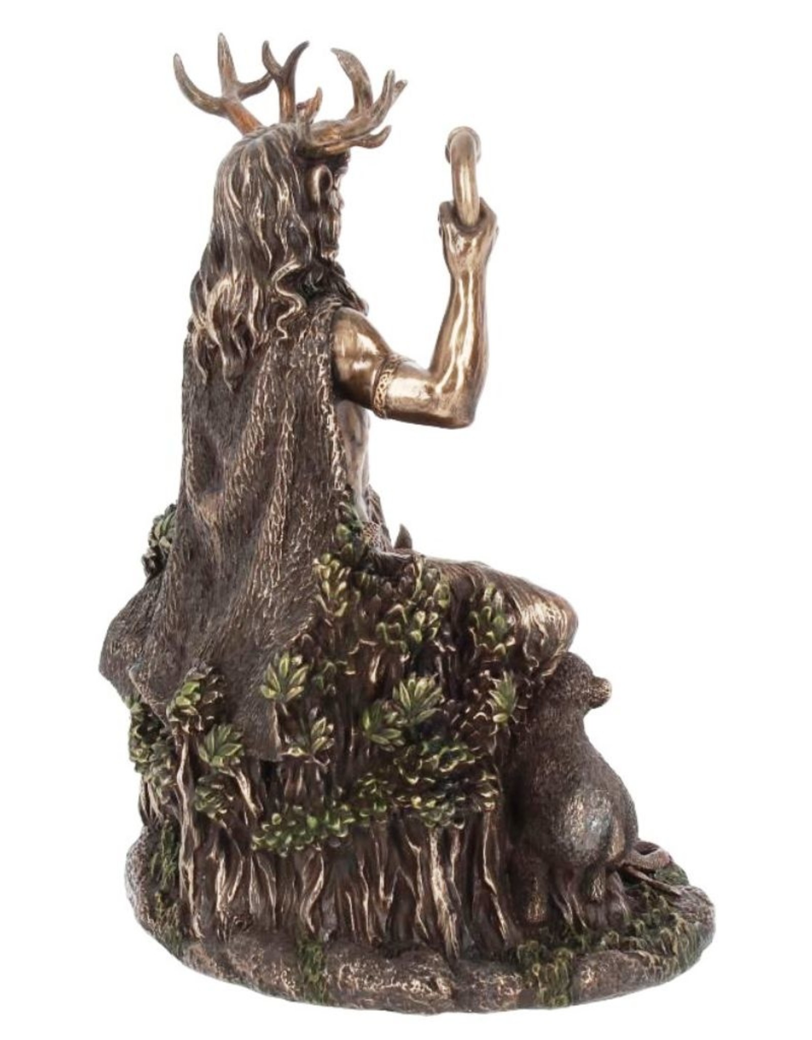 Veronese Design Giftware & Lifestyle -  Cernunnos and Animals Bronzed figurine