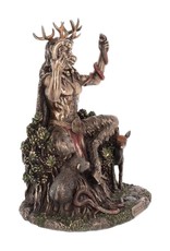 Veronese Design Giftware & Lifestyle -  Cernunnos and Animals Bronzed figurine