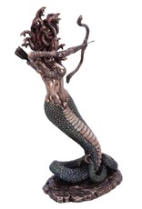 Veronese Design Giftware & Lifestyle - Medusa's Wrath bronzed figurine 36cm