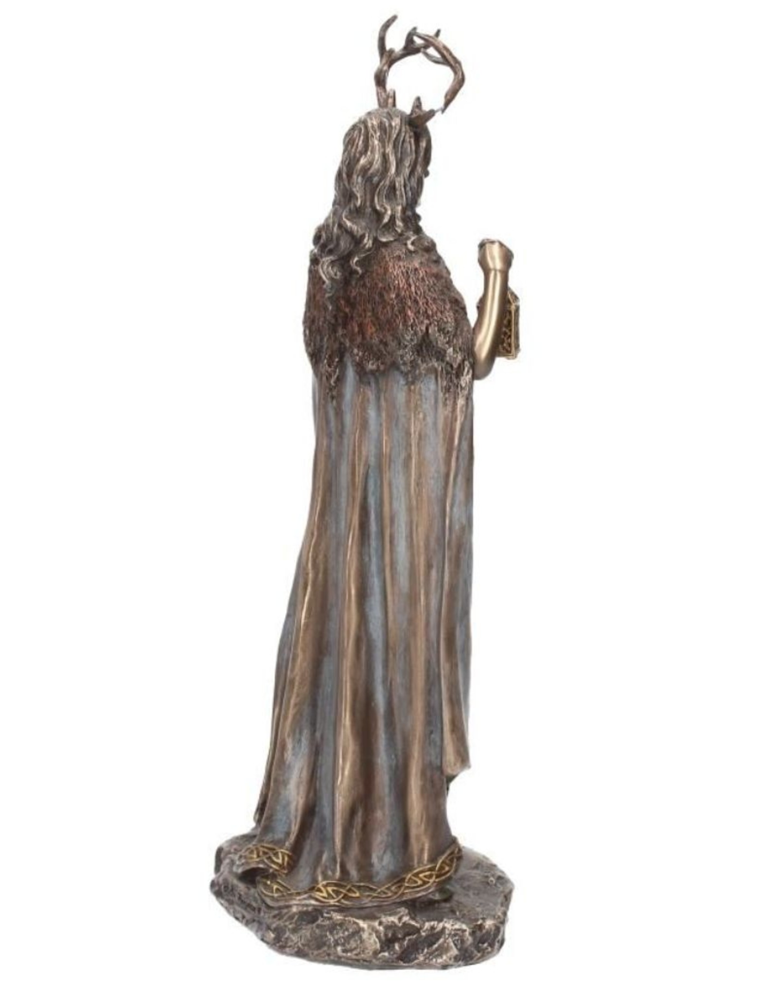 Veronese Design Giftware & Lifestyle - Keeper of the Forest - Elen of the Ways gebronsd, 28cm