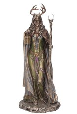 Veronese Design Giftware & Lifestyle - Keeper of the Forest - Elen of the Ways bronzed, 28cm