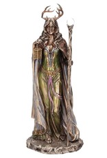 Veronese Design Giftware & Lifestyle - Keeper of the Forest - Elen of the Ways gebronsd, 28cm