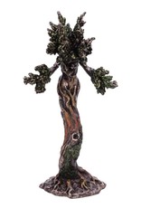 Veronese Design Giftware & Lifestyle - Mythologisch Bos Nimf Elemental Gebronsd 25cm