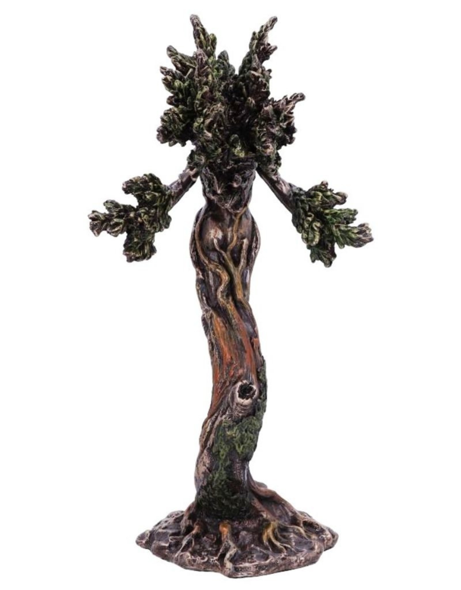 Veronese Design Giftware & Lifestyle - Mythologisch Bos Nimf Elemental Gebronsd 25cm