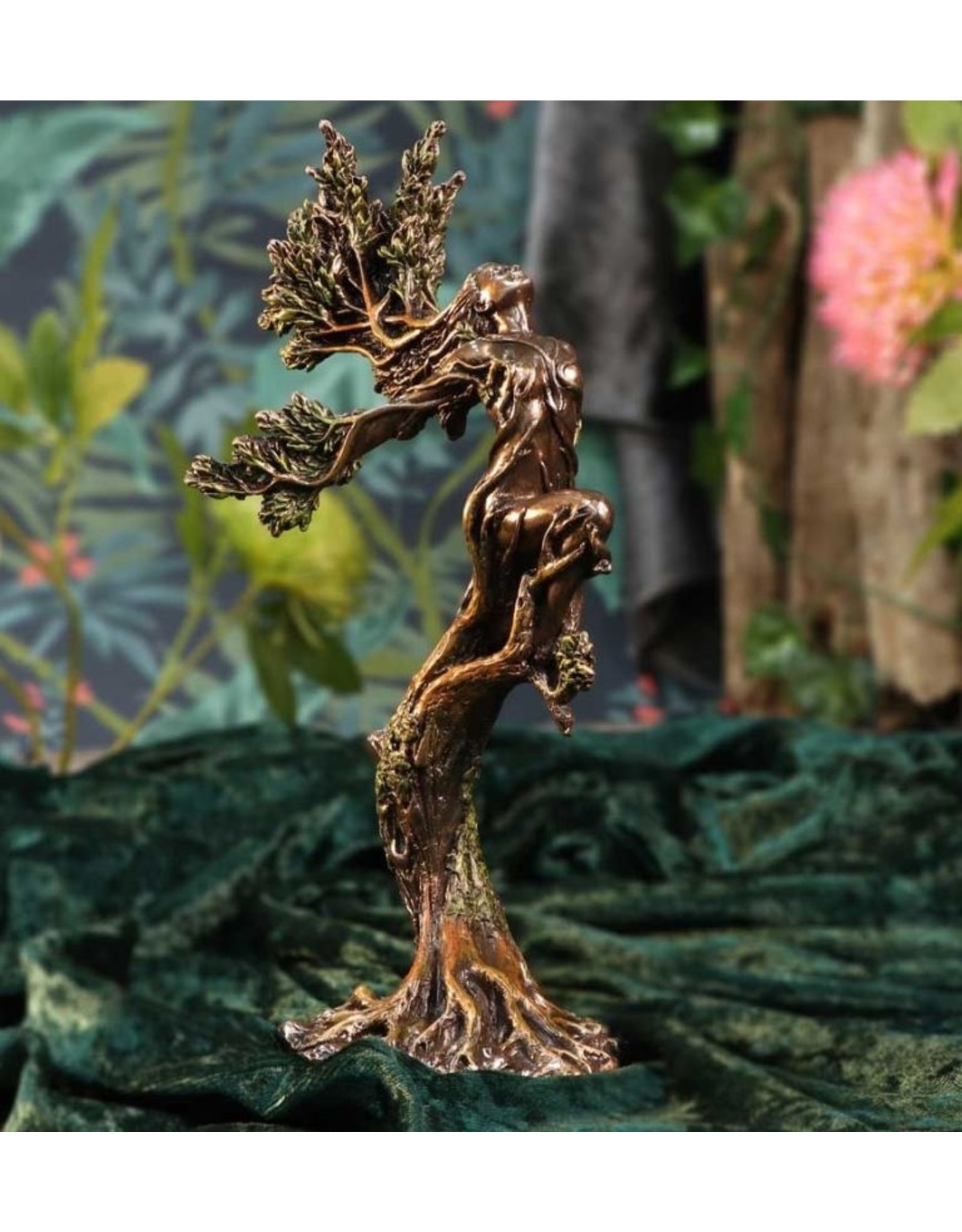 Veronese Design Giftware & Lifestyle - Mythological Forest Nymph Figurine Bronzed 25cm