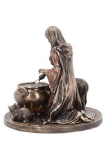 Veronese Design Giftware & Lifestyle - Welsh Goddess Ceridwen Figurine Bronzed 17cm
