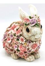 Trukado Giftware & Lifestyle - Rabbit Flower Power Flower Rabbit figurine