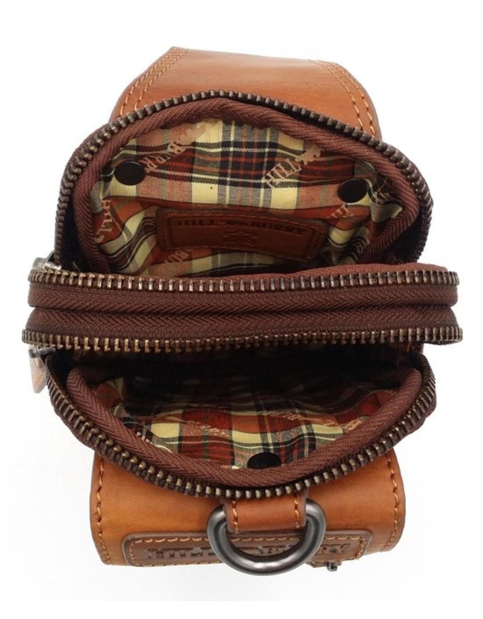 HillBurry Leather bags - HillBurry  Leather Shoulder bag-belt bag  cognac