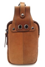 HillBurry Leather bags - HillBurry  Leather Shoulder bag-belt bag  cognac