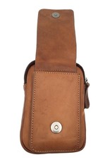 HillBurry Leather bags - HillBurry  Leather Shoulder bag-belt bag  cognac