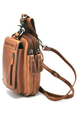 HillBurry Leather bags - HillBurry  Leather Shoulder bag-belt bag  cognac