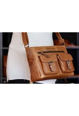 HillBurry Leather Shoulder bags  Leather crossbody bags - HillBurry Leather Shoulder Bag with Two Separate Compartments