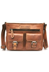 HillBurry Leather Shoulder bags  Leather crossbody bags - HillBurry Leather Shoulder Bag with Two Separate Compartments