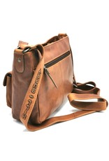 HillBurry Leather Shoulder bags  Leather crossbody bags - HillBurry Leather Shoulder Bag with Two Separate Compartments