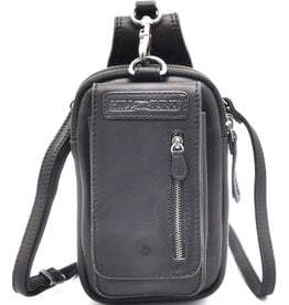 HillBurry HillBurry  Leather Shoulder bag-belt bag  black