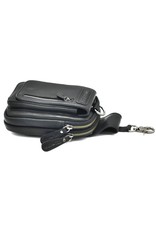 HillBurry Leather bags - HillBurry  Leather Shoulder bag-belt bag  black