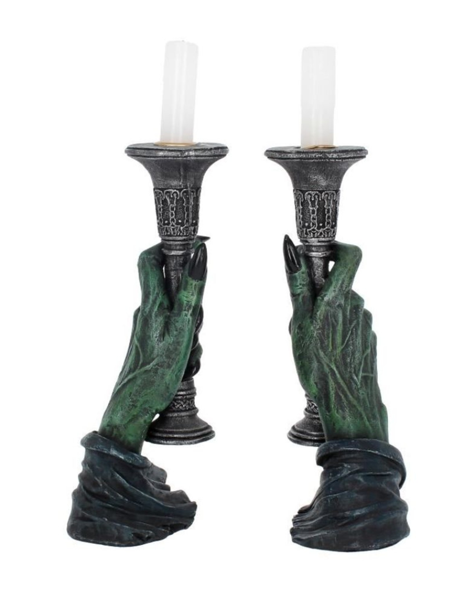 NemesisNow Giftware & Lifestyle - Light of Darkness Candle Holders 20cm