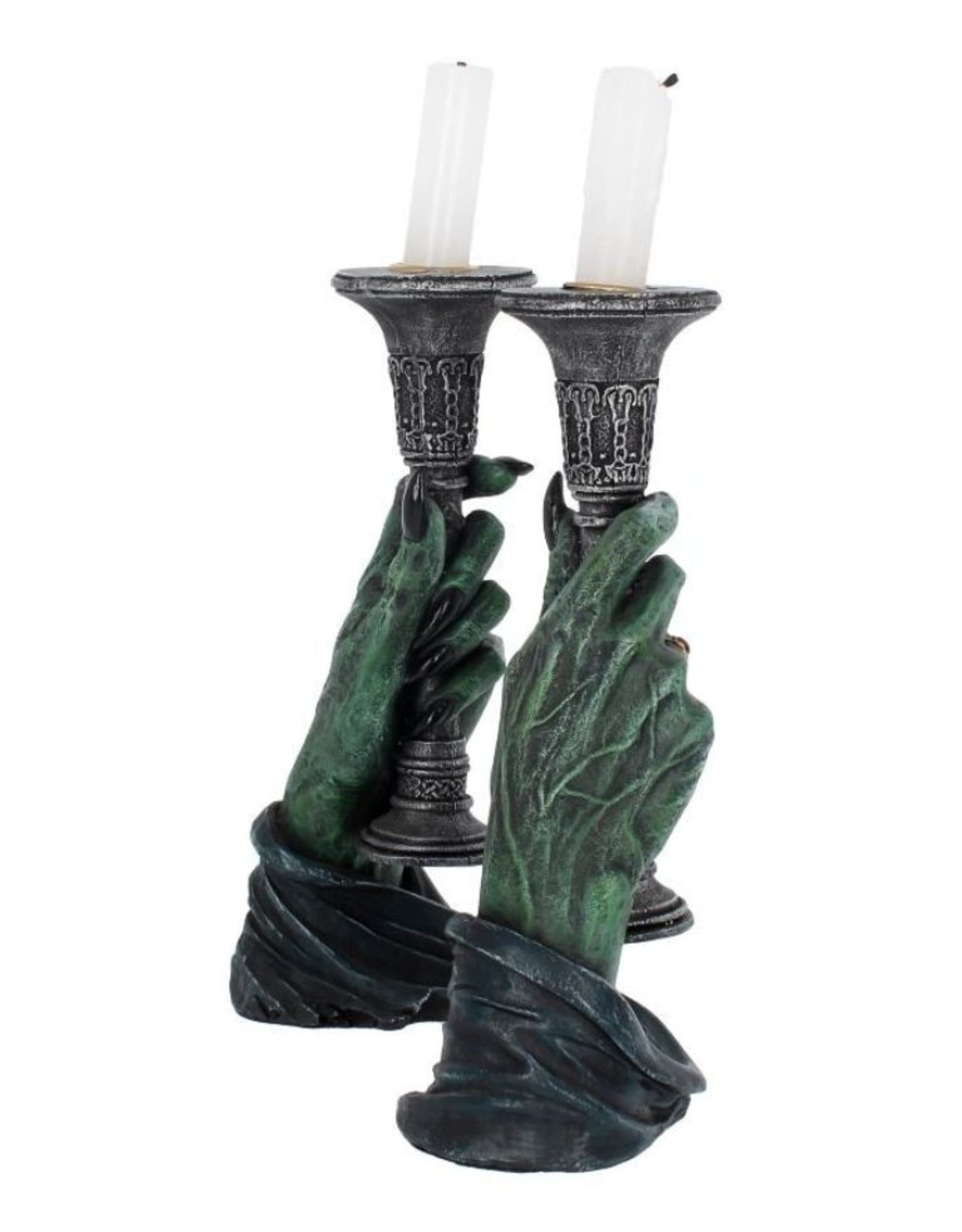 NemesisNow Giftware & Lifestyle - Light of Darkness Candle Holders 20cm