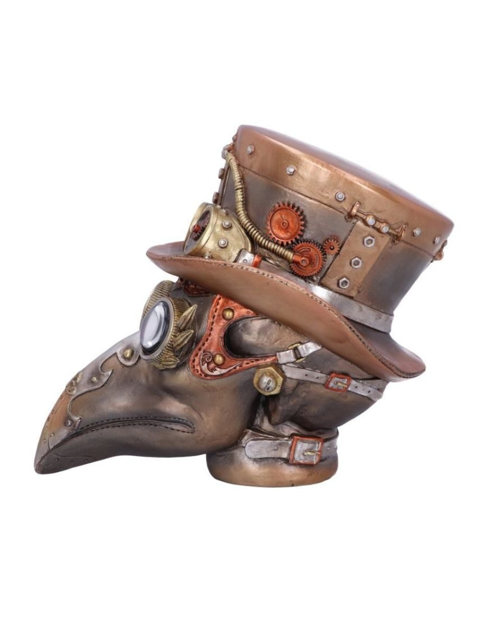 NemesisNow Giftware & Lifestyle - Steampunk Beaky Automaton Apotheker Plaagdokter Buste