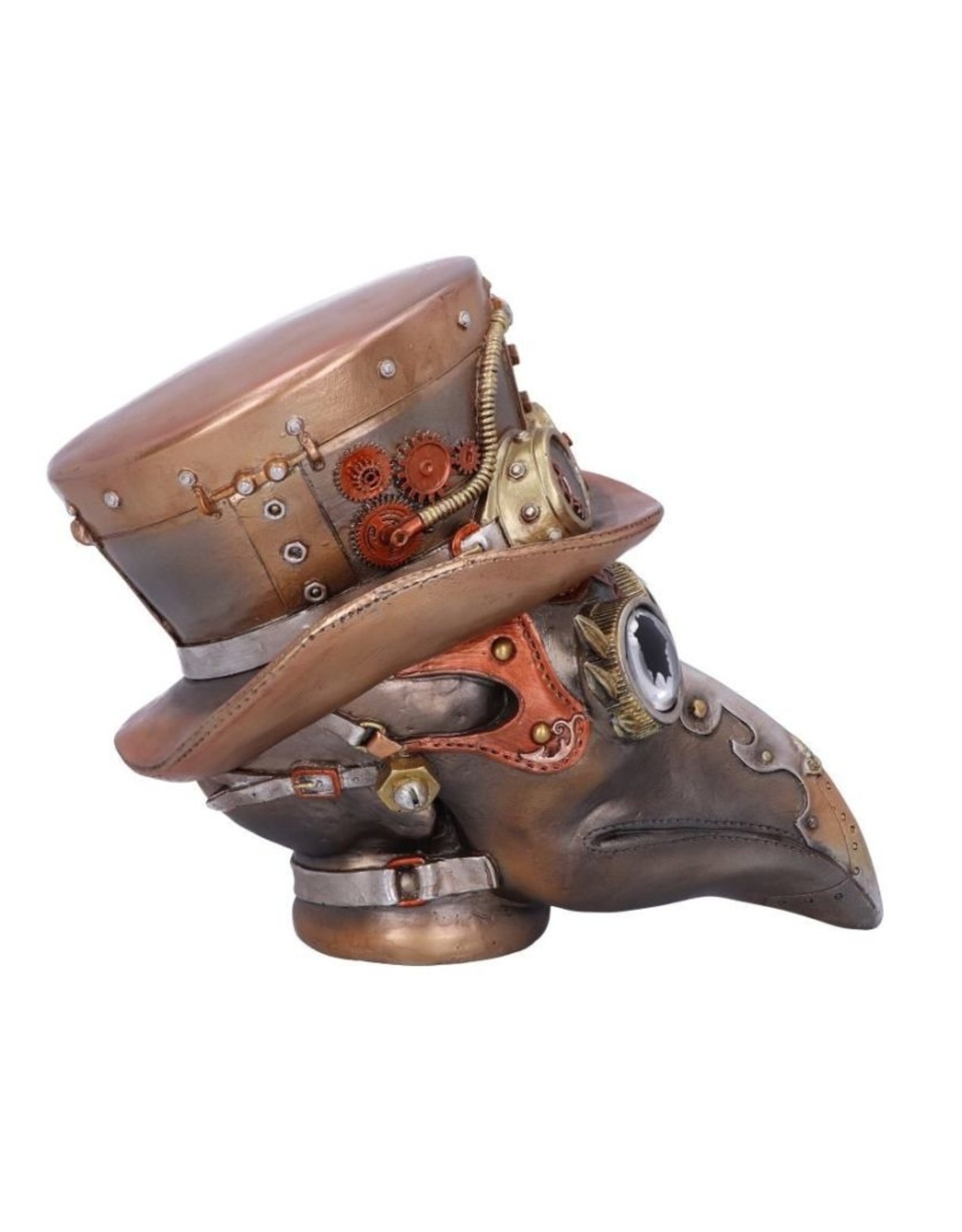 NemesisNow Giftware & Lifestyle - Steampunk Beaky Automaton Apotheker Plaagdokter Buste