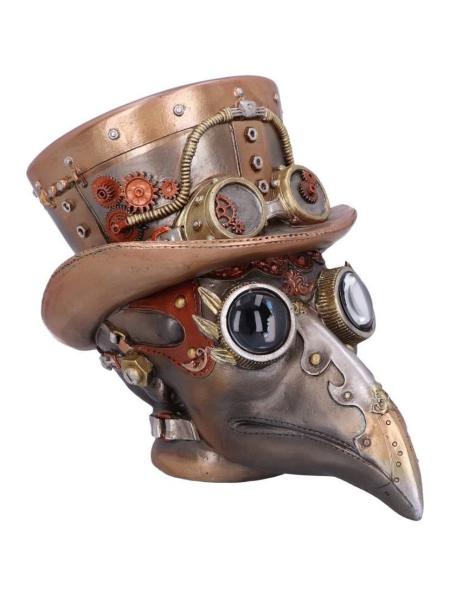 NemesisNow Giftware & Lifestyle - Steampunk Beaky Automaton Apotheker Plaagdokter Buste