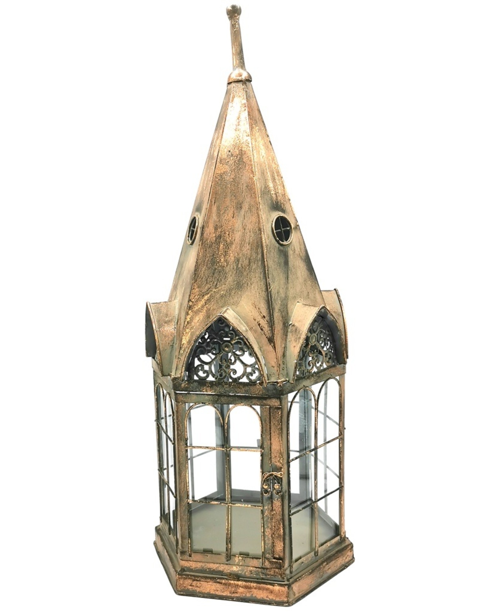 Trukado Miscellaneous - Steeple Shaped Tin Lantern