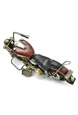 Trukado Miscellaneous - Vintage Indian Motorbike metal miniature (bordeaux)