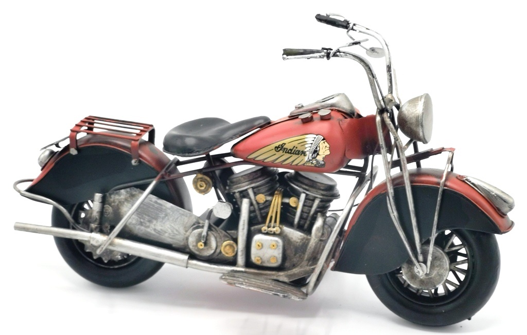 Moto miniature en métal Goki