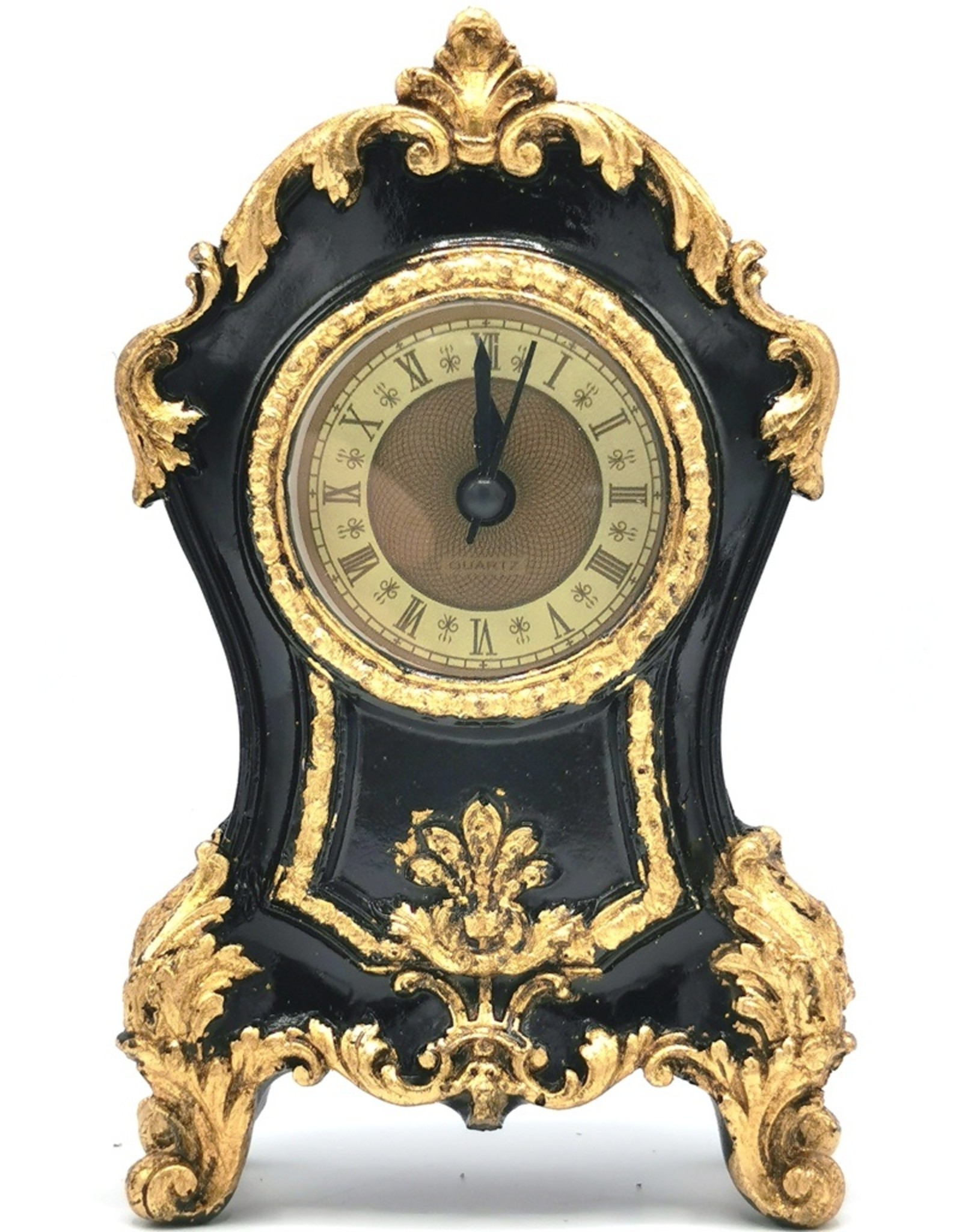 Trukado Miscellaneous - Table clock Baroque style black-gold