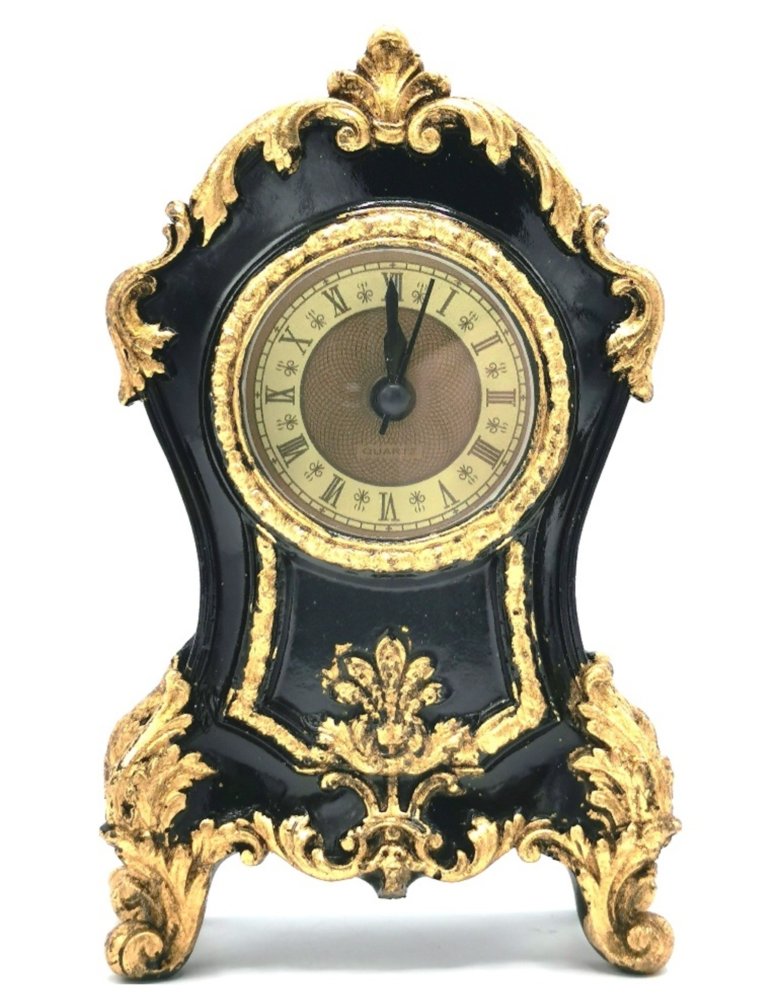 Trukado Miscellaneous - Table clock Baroque style black-gold