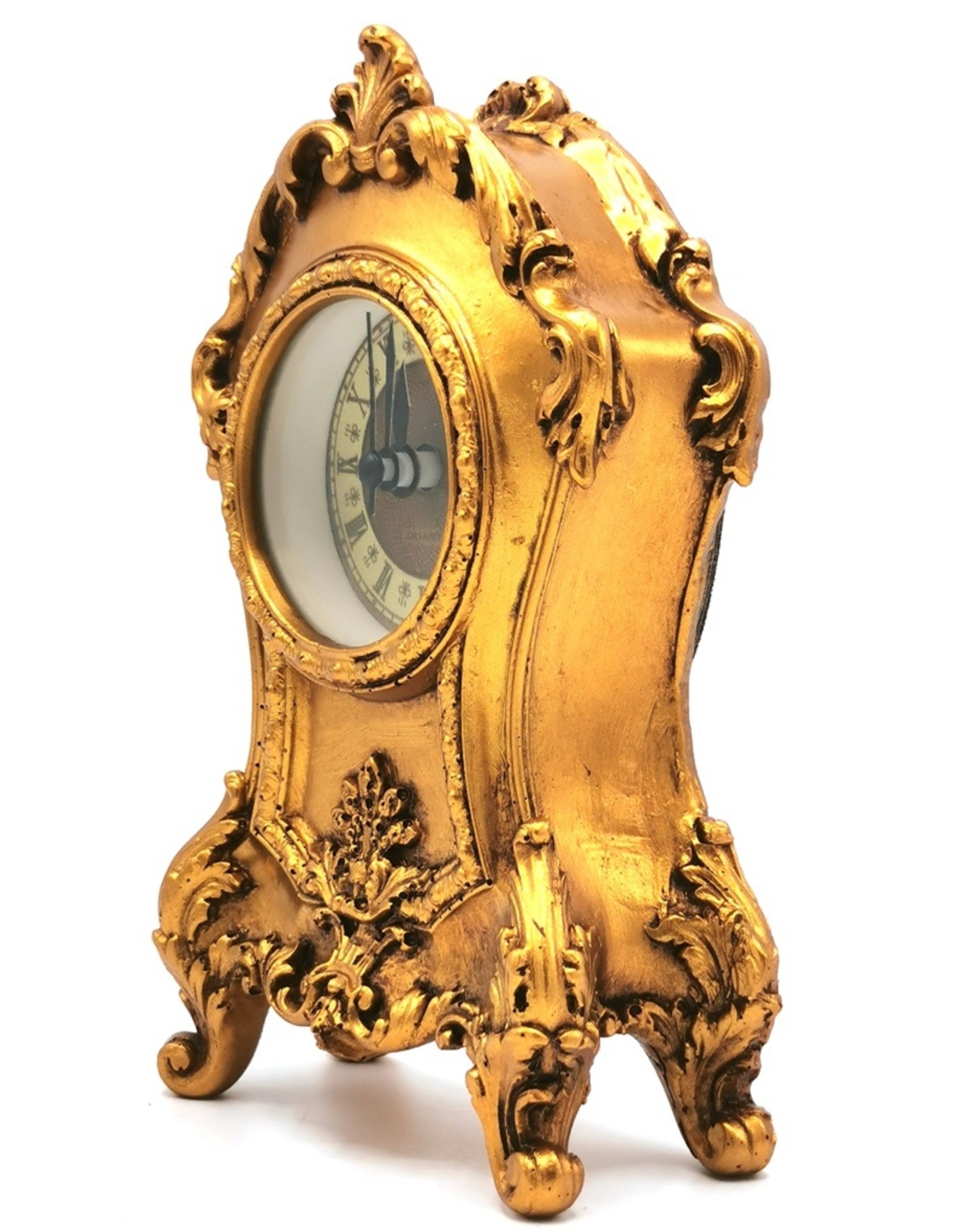 Trukado Miscellaneous - Table clock Baroque style bronze colored