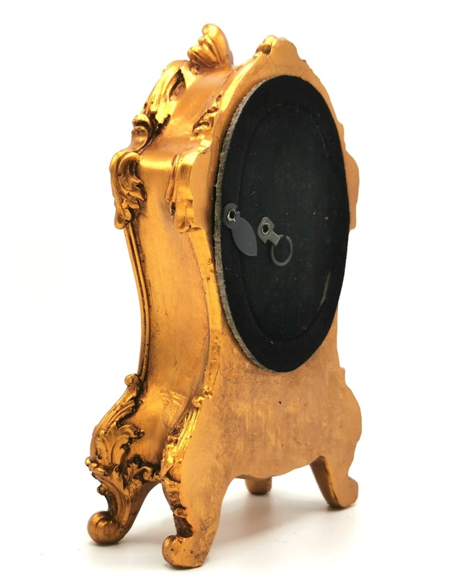 Trukado Miscellaneous - Table clock Baroque style bronze colored