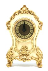 Trukado Miscellaneous - Table clock Baroque style cream-gold