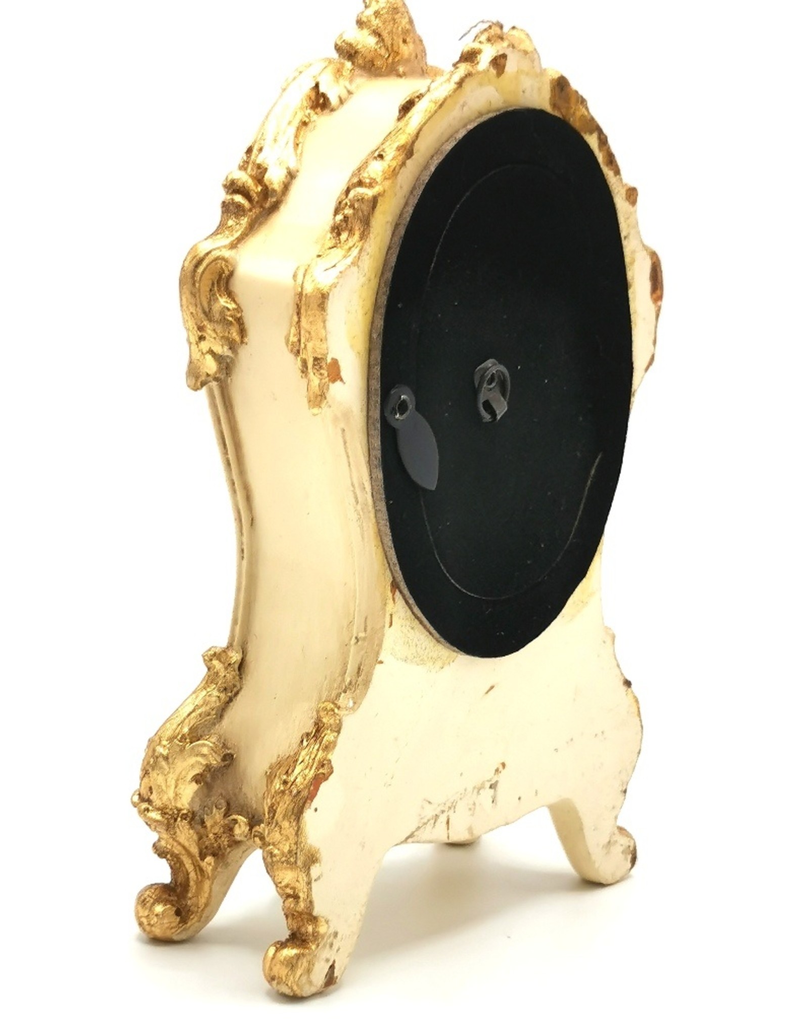 Trukado Miscellaneous - Table clock Baroque style cream-gold