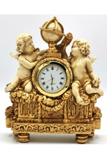 Trukado Miscellaneous - Table clock Baroque style Cherubs cream-gold