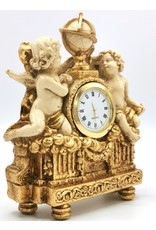 Trukado Miscellaneous - Table clock Baroque style Cherubs cream-gold