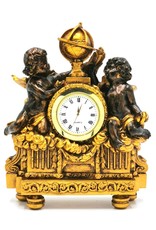 Trukado Miscellaneous - Table clock Baroque style Cherubs bronze colored