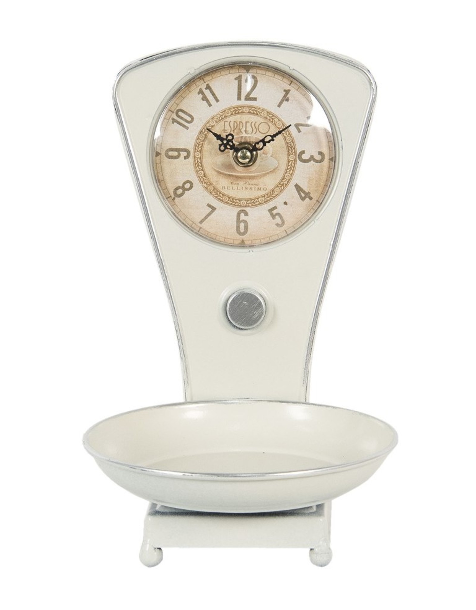 Trukado Miscellaneous - Table clock Vintage Scale Espresso