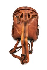 HillBurry Leather bags -  HillBurry backpack Washed Buffalo leather cognac