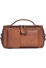 HillBurry Leather bags - HillBurry Leather Organizer bag (cognac)