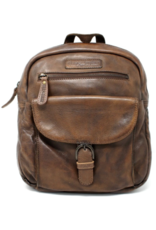 HillBurry Leather backpacks  and leather shoppers -   HillBurry Backpack Washed Leather brown