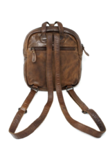 HillBurry Leather backpacks  and leather shoppers -   HillBurry Backpack Washed Leather brown