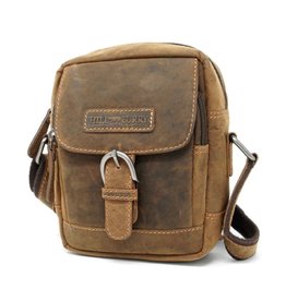 HillBurry HillBurry  Shoulder bag HT-05 small DK-tan