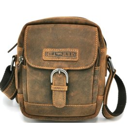 HillBurry HillBurry Schoudertas HT-05 klein Mango-tan